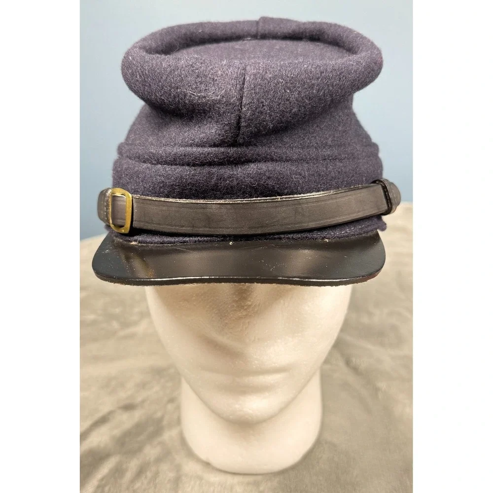 Civil War Union Kepi Cap Medium Reproduction Wool Officer Enlisted Navy Blue
